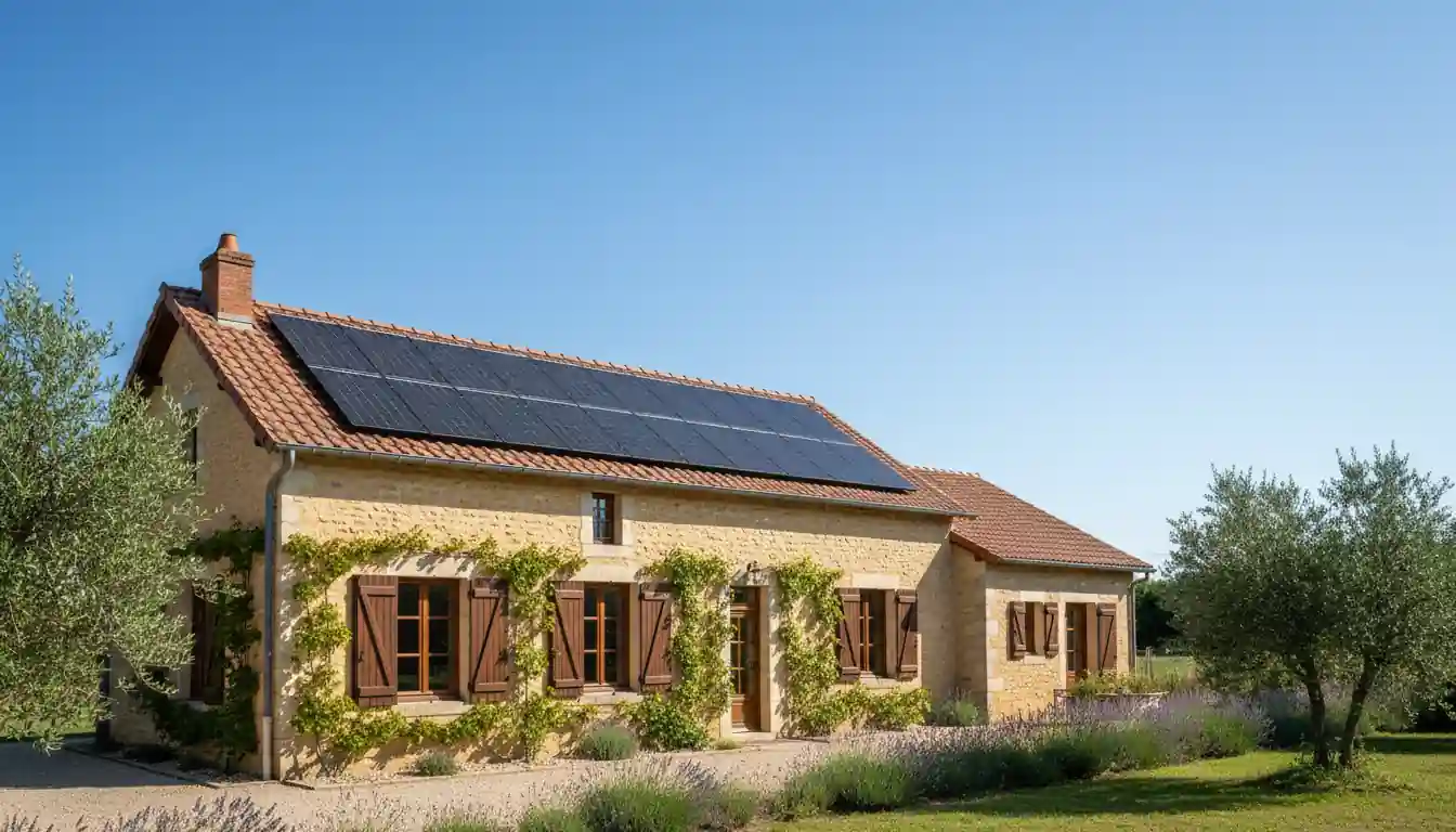Installation de Panneaux Solaires à Sauveterre-de-Guyenne, Ladhuie