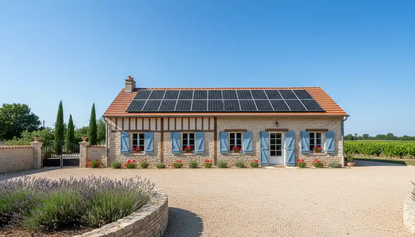 Installation de Panneaux Solaires à Sauveterre-de-Guyenne, Le Bourdieu