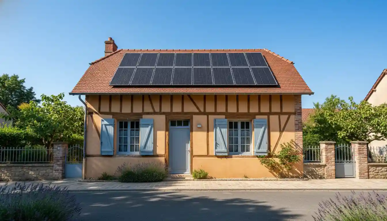 Installation de Panneaux Solaires à Sauveterre-de-Guyenne, Quartier de la Gare